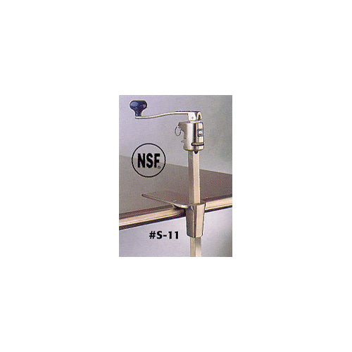 Edlund Can Opener #S11 - NSF W/ Cast Stainless Steel Base