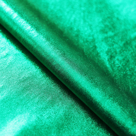 Shimmer Lame Polyester Spandex Fabric - Solid Hologram, Multiple Colors, 58/60" Width (1 Yard)