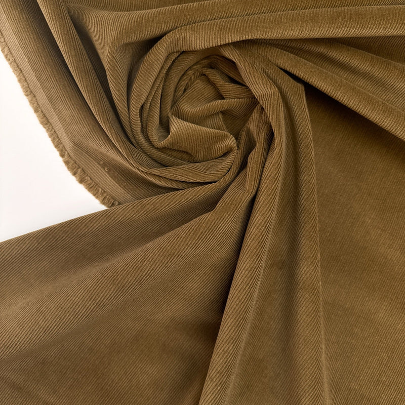 Cotton Ribbed Corduroy Green