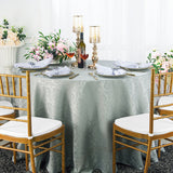 Elegant Round Marquis Damask Table Cover