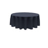 Poly Poplin Fabric - Seamless Round Tablecloth, 108" Diameter (1 Piece)