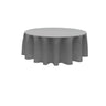 Poly Poplin Fabric - Seamless Round Tablecloth, 108" Diameter (1 Piece)