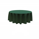 108" Round Polyester Poplin Tablecloth - Polyester Poplin Fabric, Seamless Round Tablecloth, 108" Width (1 Piece)