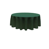 108" Round Polyester Poplin Tablecloth - Polyester Poplin Fabric, Seamless Round Tablecloth, 108" Width (1 Piece)