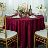 Round Seamless Italian Velvet Table Cover