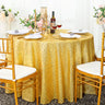 Seamless Round Sequin Taffeta Tablecloth