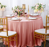 Round Scuba Tablecloth 108" Rose Pink