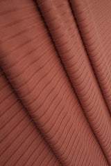 Rib Stretch Knit Fabric Solid