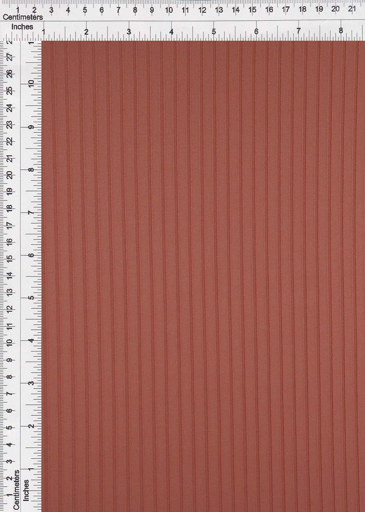 Rib Stretch Knit Fabric Solid