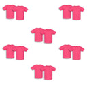 RADYAN® Youth 100% Cotton Jersey Crewneck Short Sleeve T-Shirt - 3301J