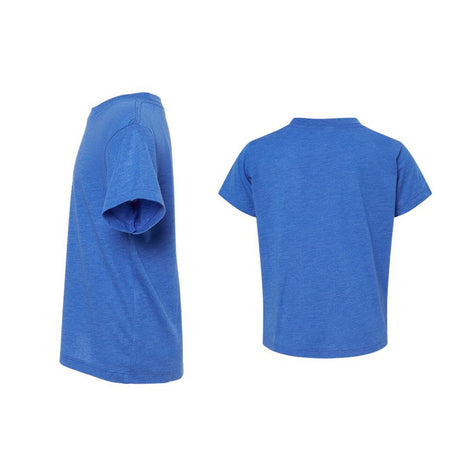 BELLA + CANVAS toddler triblend crewneck tee with lightweight breathable material