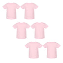 RADYAN® Toddler Fine Jersey Crew Neck Short Sleeve Tee