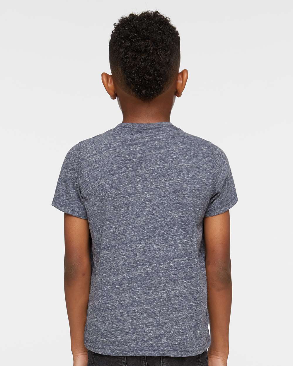 RADYAN® Crew Short Sleeve Toddler Harborside Melange T-Shirt