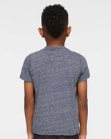 RADYAN® Crew Short Sleeve Toddler Harborside Melange T-Shirt