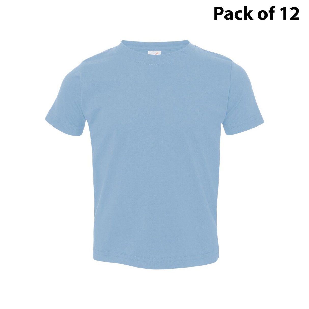 RADYAN® Toddler Fine Jersey Crewneck Short Sleeve Tee - 3321