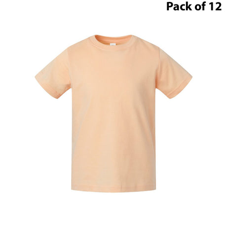 Rabbit Skins® Toddler Fine Jersey Crewneck Short Sleeve Tee - 3321