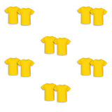 RADYAN® Youth 100% Cotton Jersey Crewneck Short Sleeve T-Shirt - 3301J