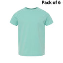 RADYAN® Toddler Fine Jersey Crewneck Short Sleeve Tee