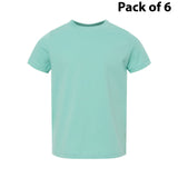 RADYAN® Toddler Fine Jersey Crewneck Short Sleeve Tee - 3321