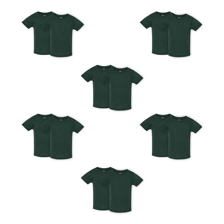 Rabbit Skins® Toddler Fine Jersey Crew Neck Short Sleeve Tee - 3321