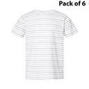 RADYAN® Toddler Fine Jersey Crewneck Short Sleeve Tee