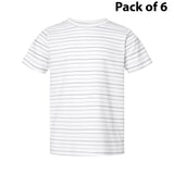 RADYAN® Toddler Fine Jersey Crewneck Short Sleeve Tee - 3321