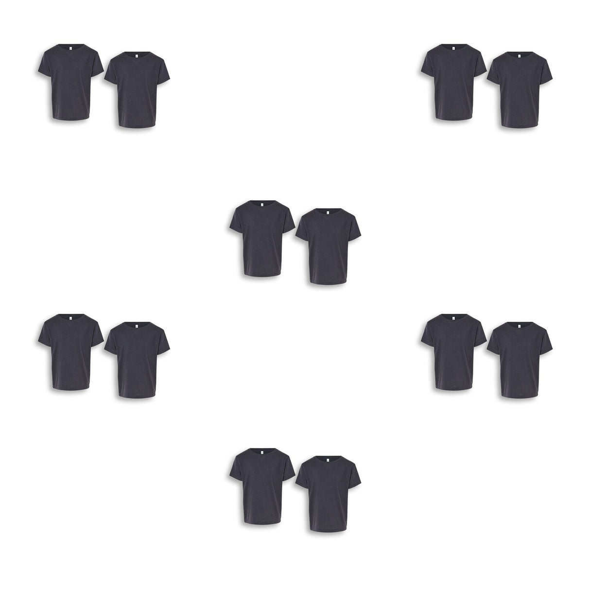 BELLA CANVAS® Toddler Jersey Crew Neck Short Sleeve T-Shirts