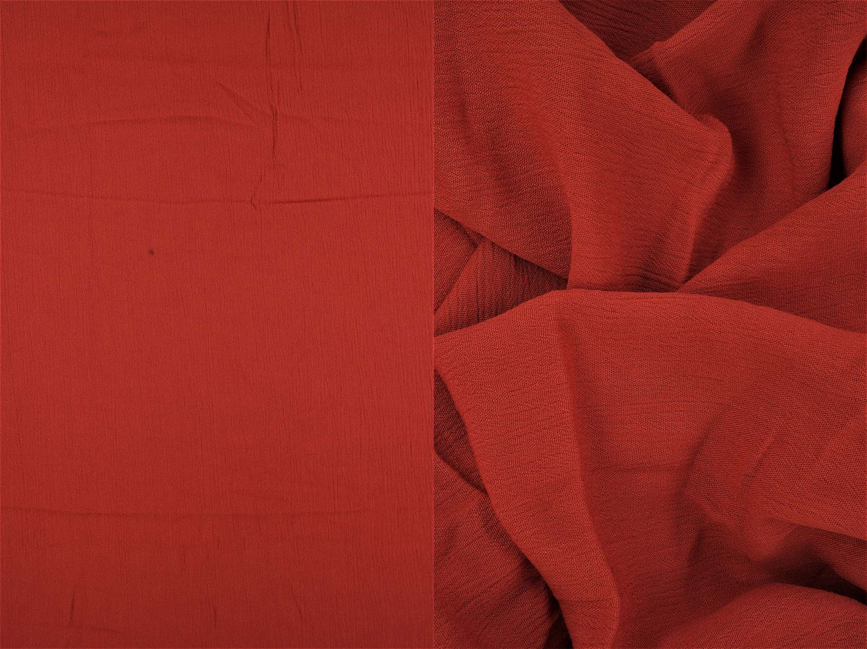 Rayon Crepon Woven Solid Fabric