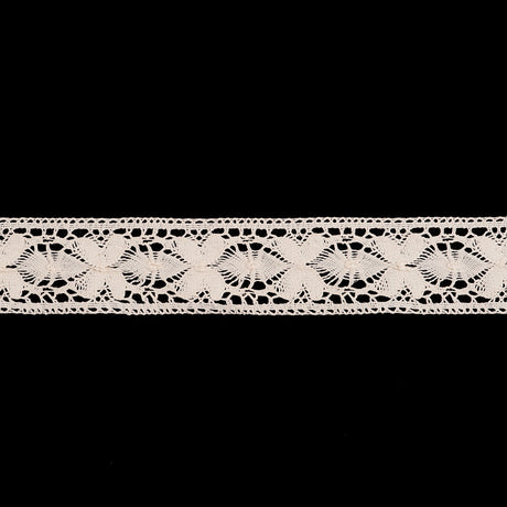 1.5" Ecru Crochet Lace Trim