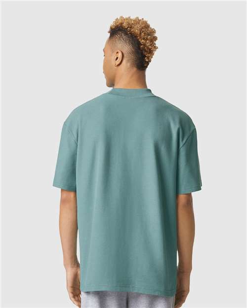 Pique Mockneck Tee