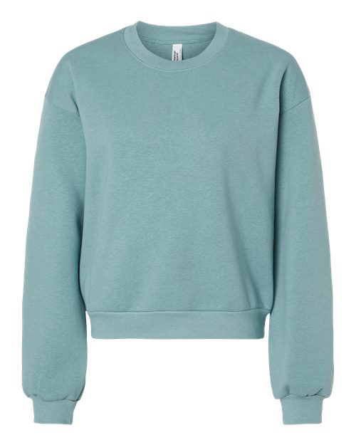 American Apparel Women's ReFlex Fleece Crewneck Sweatshirt