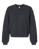 Sudadera ReFlex para mujer con cuello redondo de forro polar