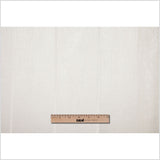 Indian White Striped Polyester-Cotton Brocade