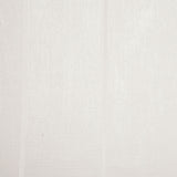 Indian White Striped Polyester-Cotton Brocade