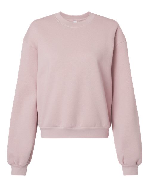 American Apparel Women's ReFlex Fleece Crewneck Sweatshirt
