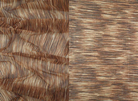 1 Yard Polyester Spandex 80 GSM Melange Missoni Space Dye Mesh Fabric Lightweight Stretch 54" Width