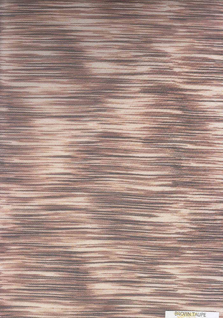 1 Yard Melange Missoni Space Dye Mesh Knit Fabric Lightweight Stretch 54 Inch Wide
