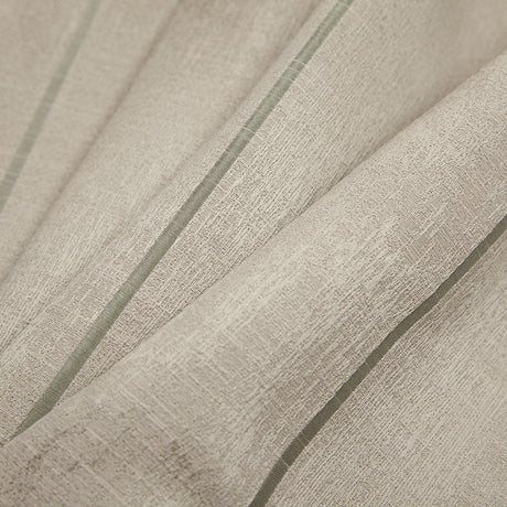 Indian Silver Striped Polyester-Cotton Brocade