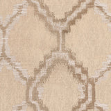 Indian Beige/Ivory Geometric Poly/Cotton Woven
