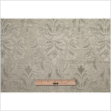 Indian Silver Damask Poly/Cotton Woven