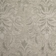 Indian Silver Damask Poly/Cotton Woven