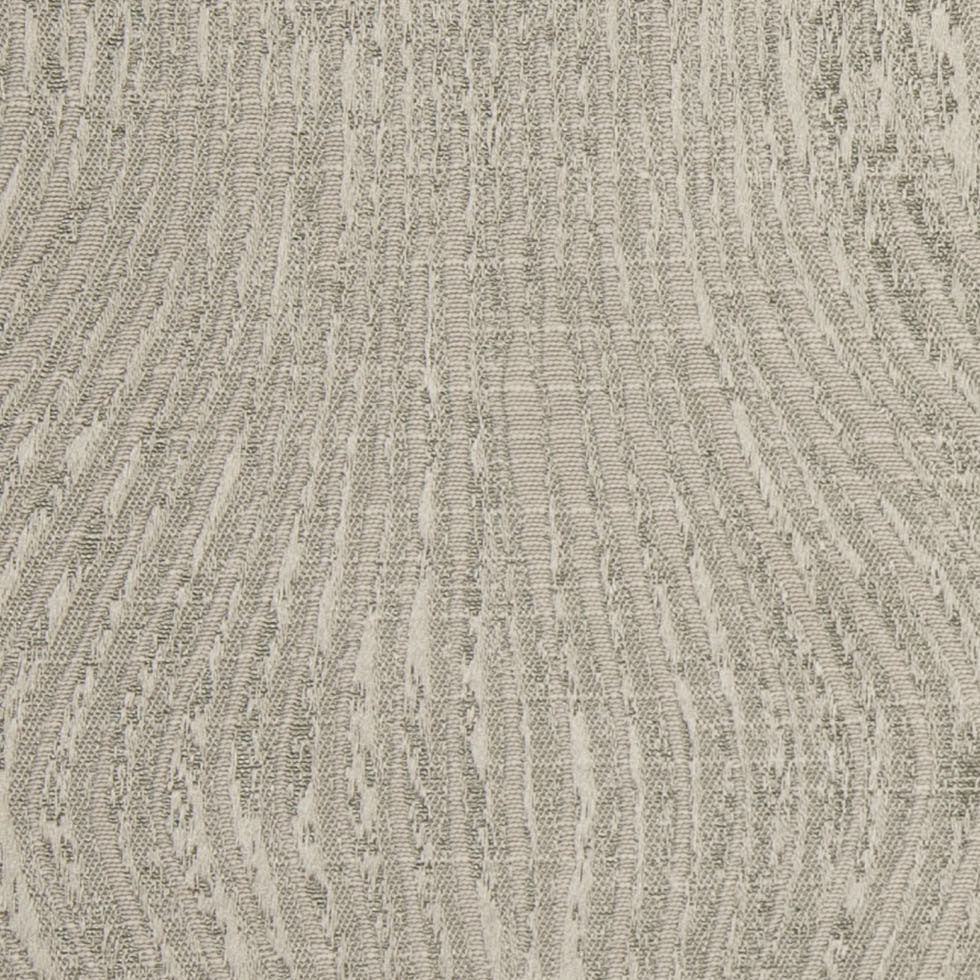 Indian Silver Geometric Polyester-Cotton Brocade