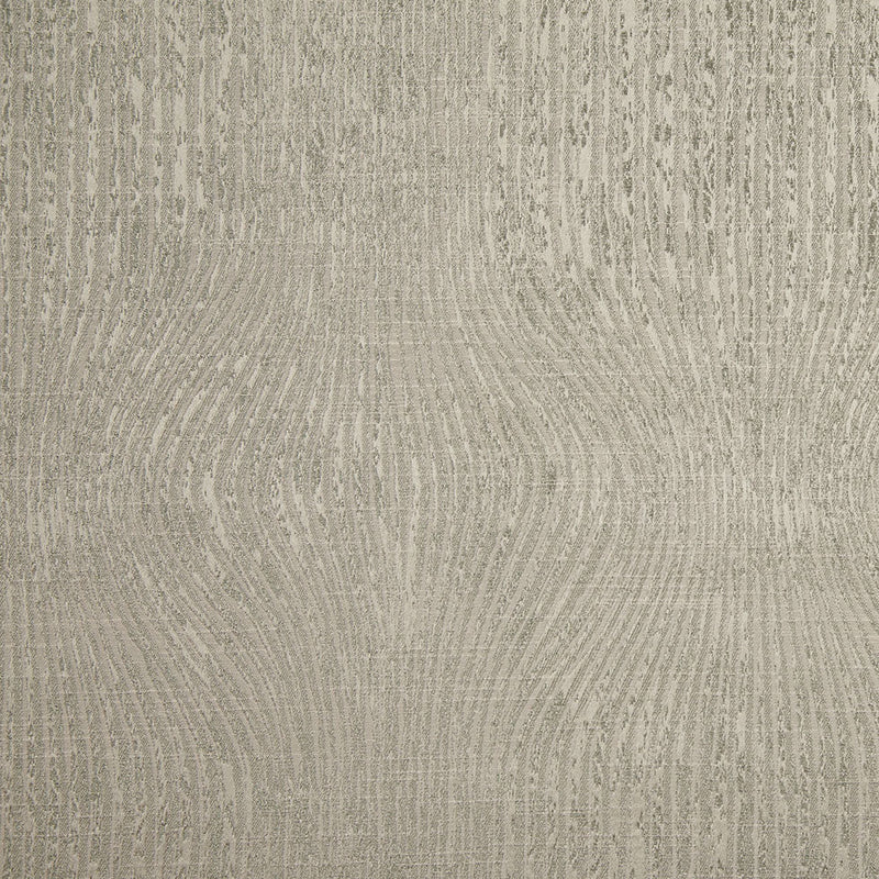 Indian Silver Geometric Polyester-Cotton Brocade