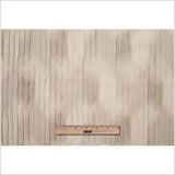 Indian Beige/Ivory Ikat-Like Poly/Cotton Brocade