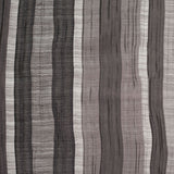 Indian Black/White Striped Poly/Cotton Brocade