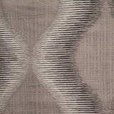 Indian Gray/Black Geometric Poly/Cotton Woven