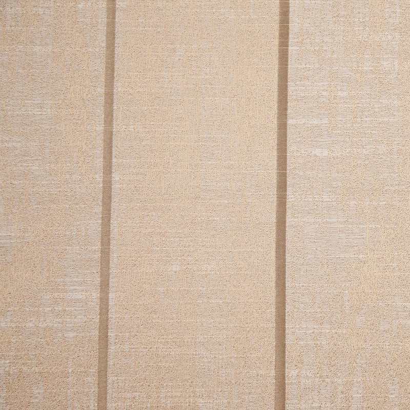 Indian Gold Striped Polyester-Cotton Brocade