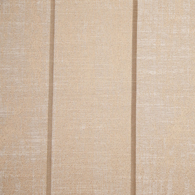 Indian Gold Striped Polyester-Cotton Brocade