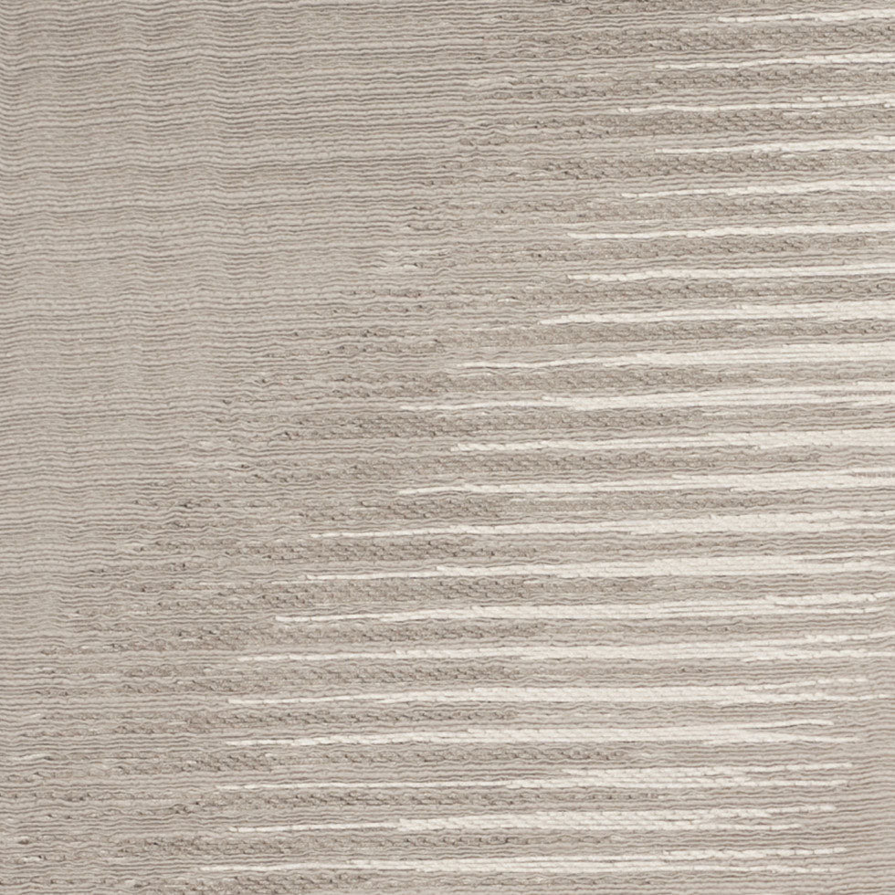 Indian Silver Geometric Poly/Cotton Woven