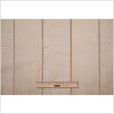 Indian Sand Striped Polyester-Cotton Brocade
